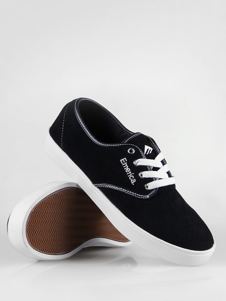 Buty Emerica Laced (black/white/silver)