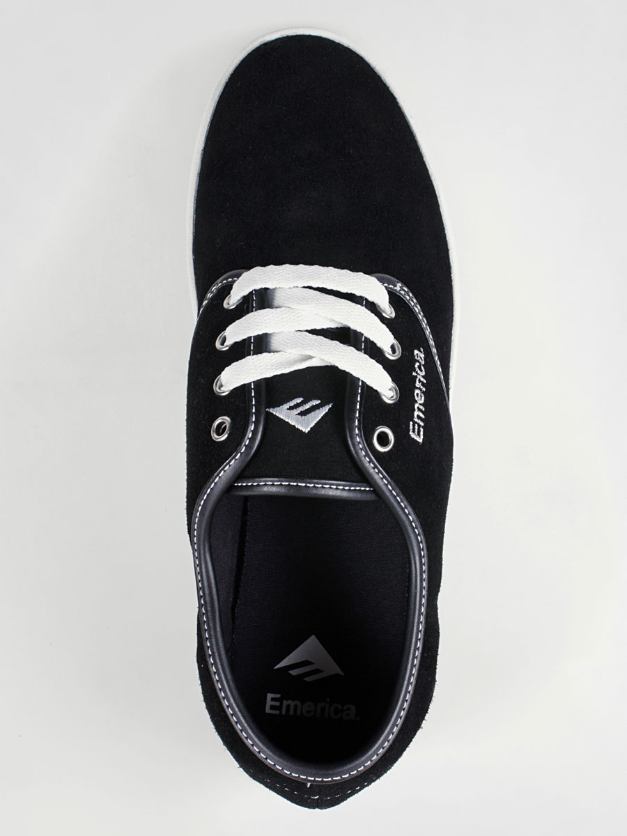 Buty Emerica Laced (black/white/silver)