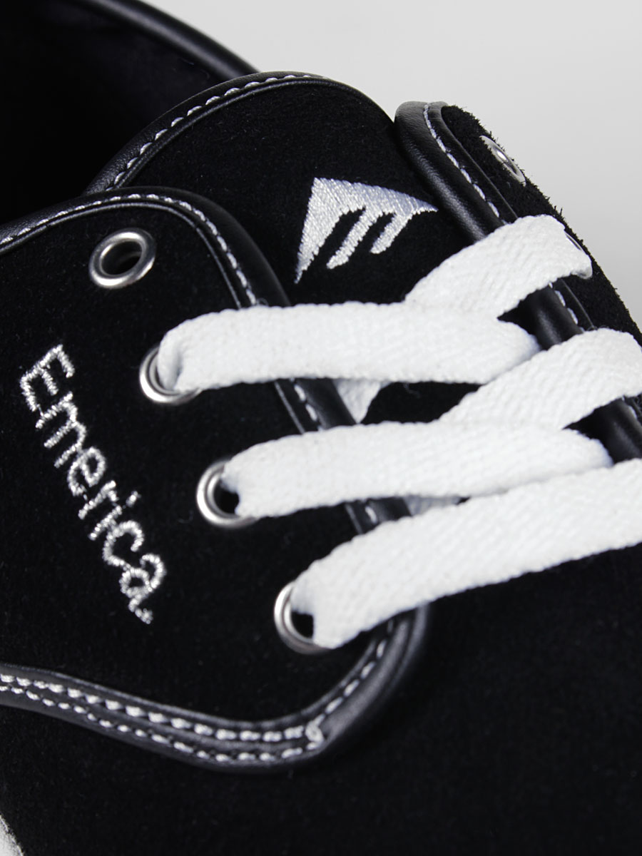 Buty Emerica Laced (black/white/silver)