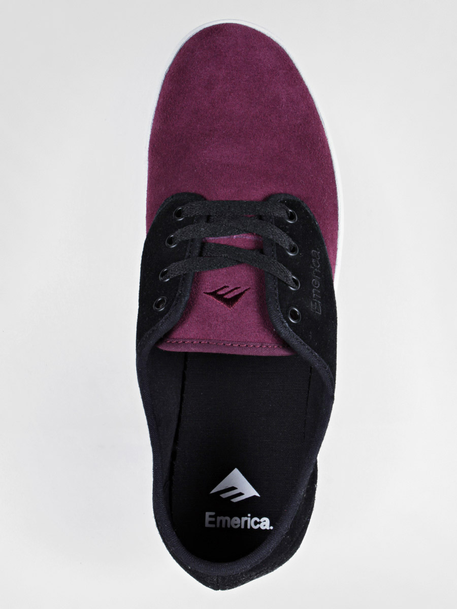 Buty Emerica Laced (black/red/gum)