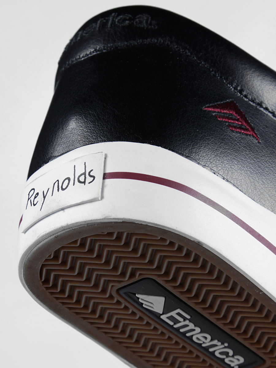 Buty Emerica Reynolds 3 (black/white/burgundy)