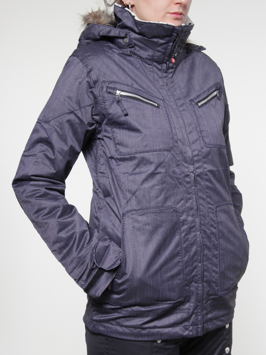 Damska Kurtka snowboardowa Ride Queen (lilac denim)