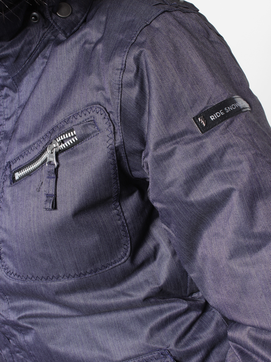 Damska Kurtka snowboardowa Ride Queen (lilac denim)