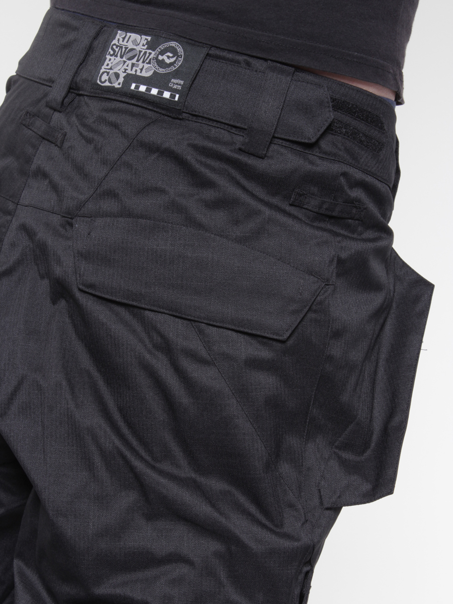 Męskie Spodnie snowboardowe Ride Phinney (black)