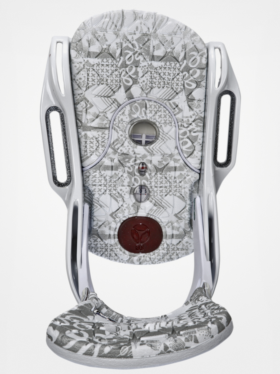 Damskie Wiązania snowboardowe Burton Lexa EST (white chrome)