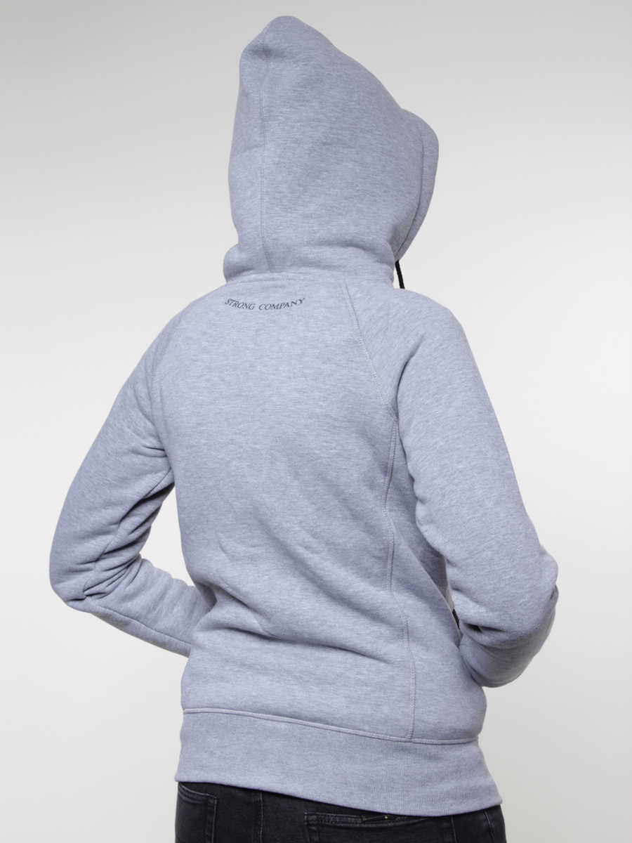 Bluza z kapturem Nervous Lotus ZHD Wmn (grey)