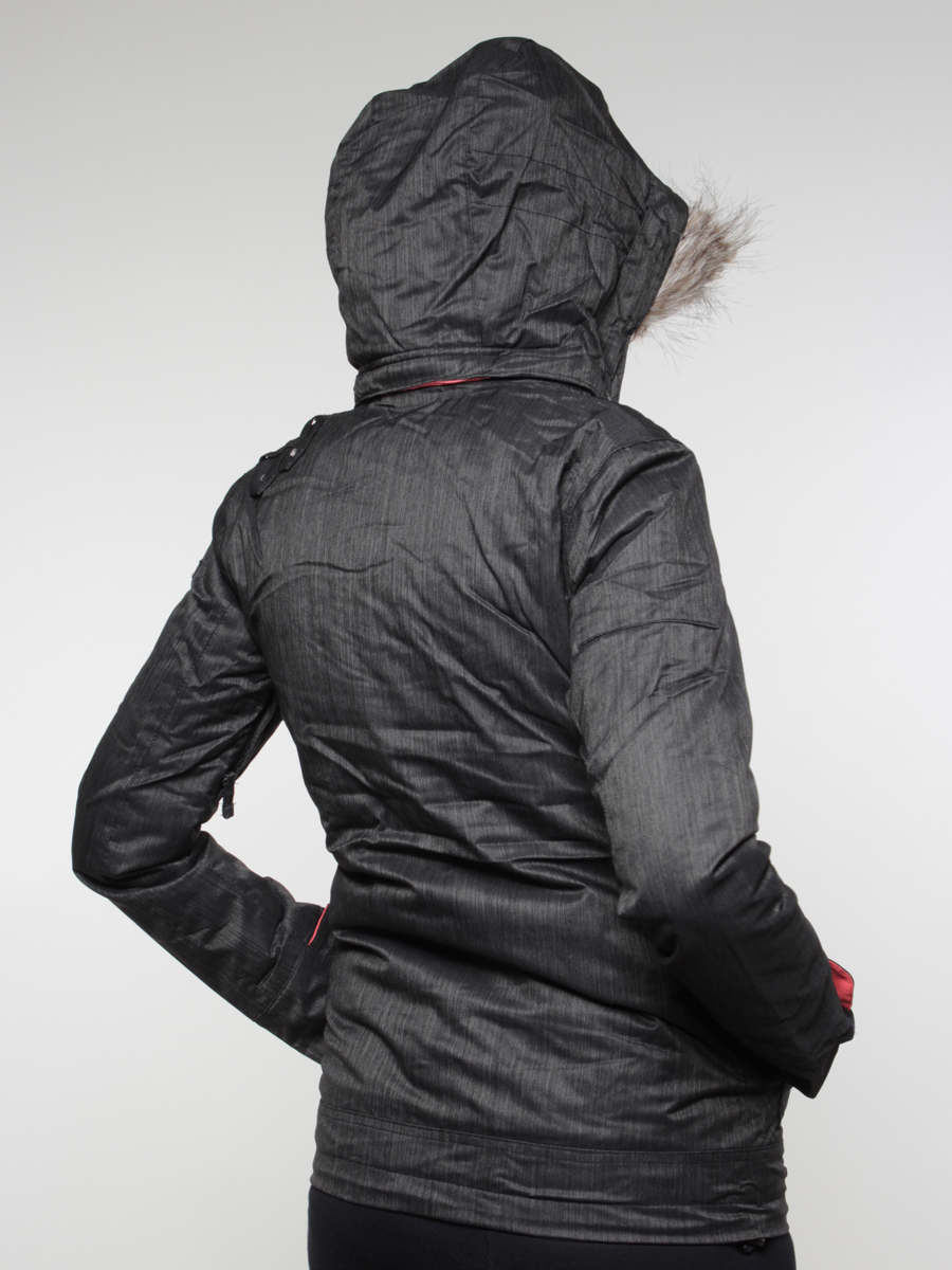 Damska Kurtka snowboardowa Ride Queen (charcoal denim)