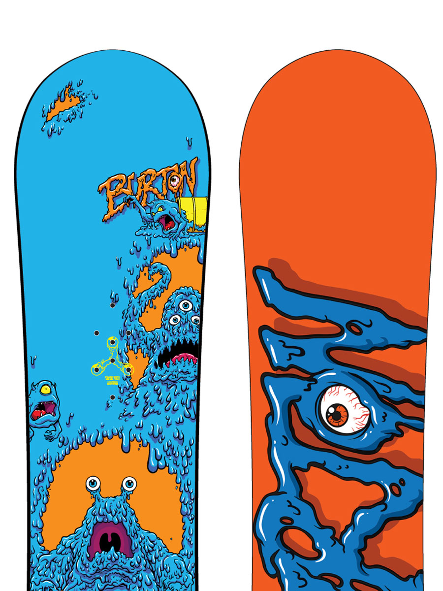 Dziecięca deska snowboardowa Burton Chopper 130