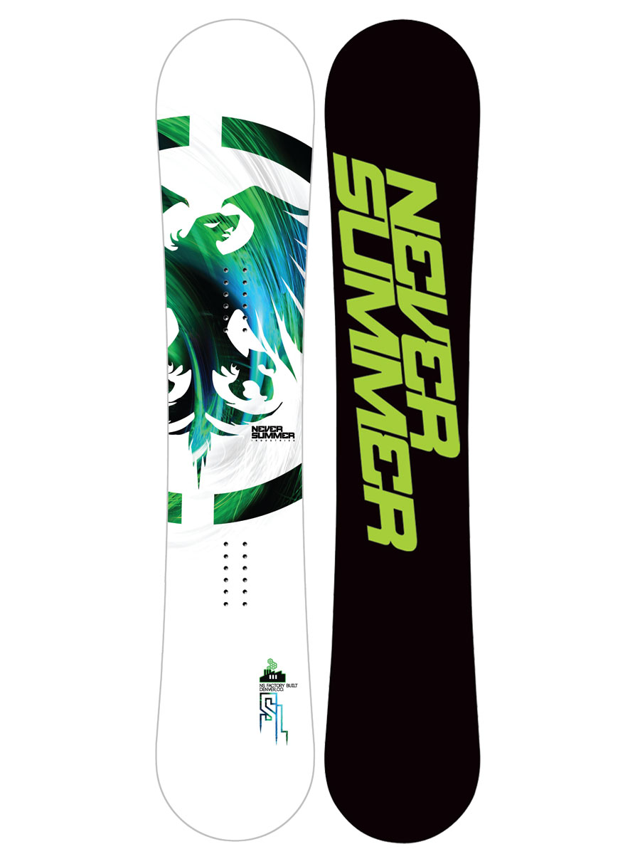 Męska Deska snowboardowa Never Summer SL (white)