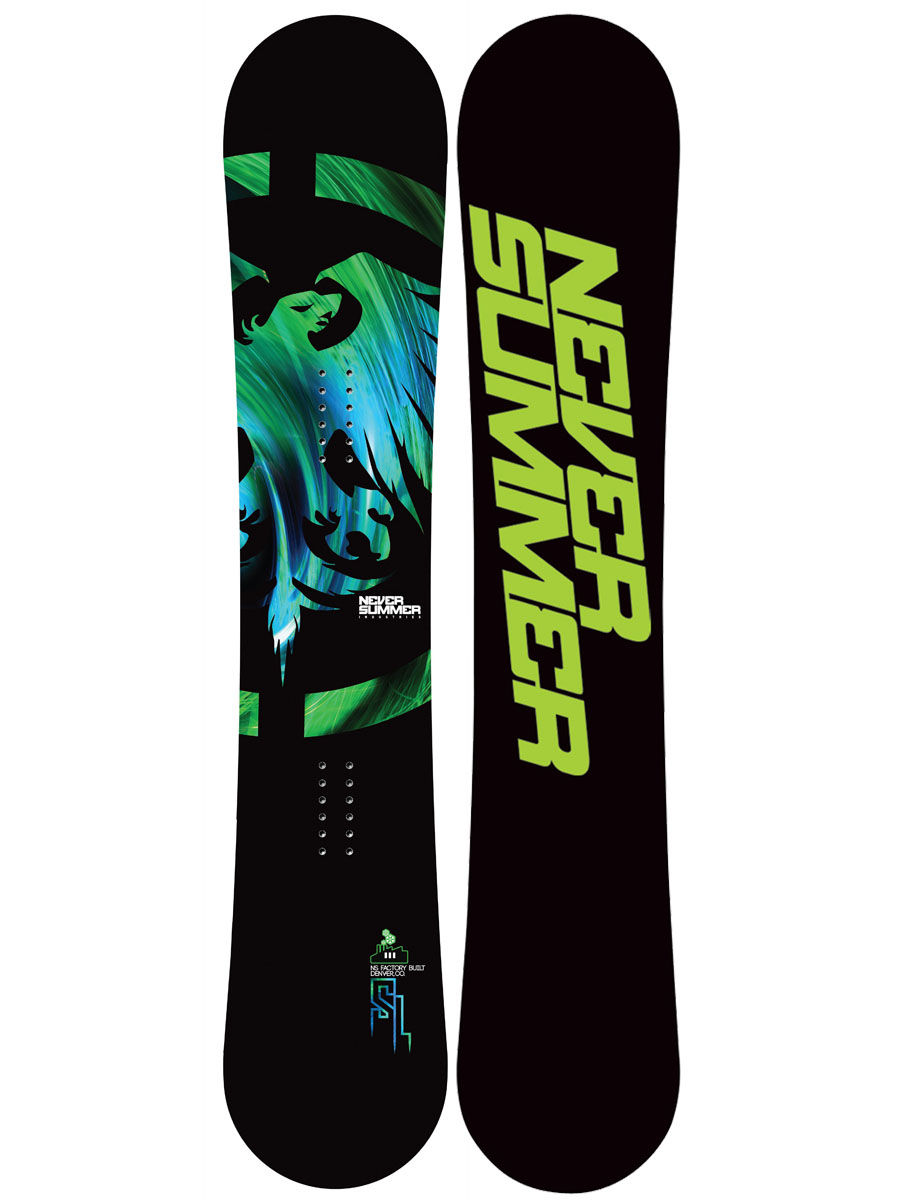 Męska Deska snowboardowa Never Summer SL (black)