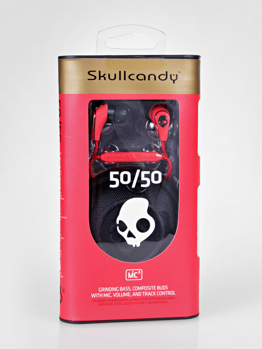 Słuchawki Skullcandy 50/50 Mic (red)
