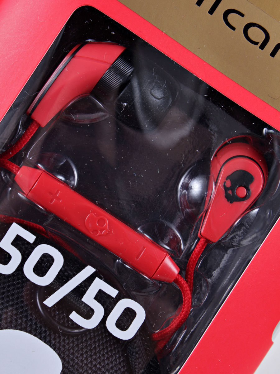 Słuchawki Skullcandy 50/50 Mic (red)