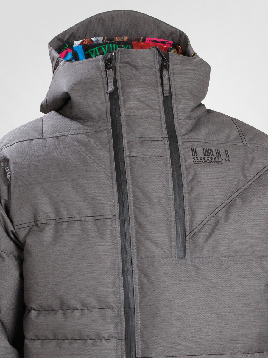 Męska Kurtka snowboardowa 686 Reserved Duel Down (gunmetal)