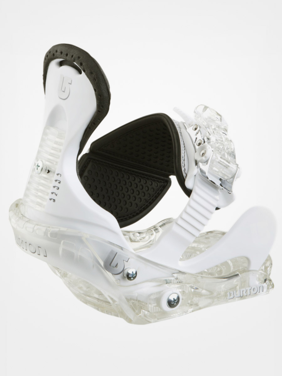 Dziecięce wiązania snowboardowe Burton Freestyle Grom (cleary white)