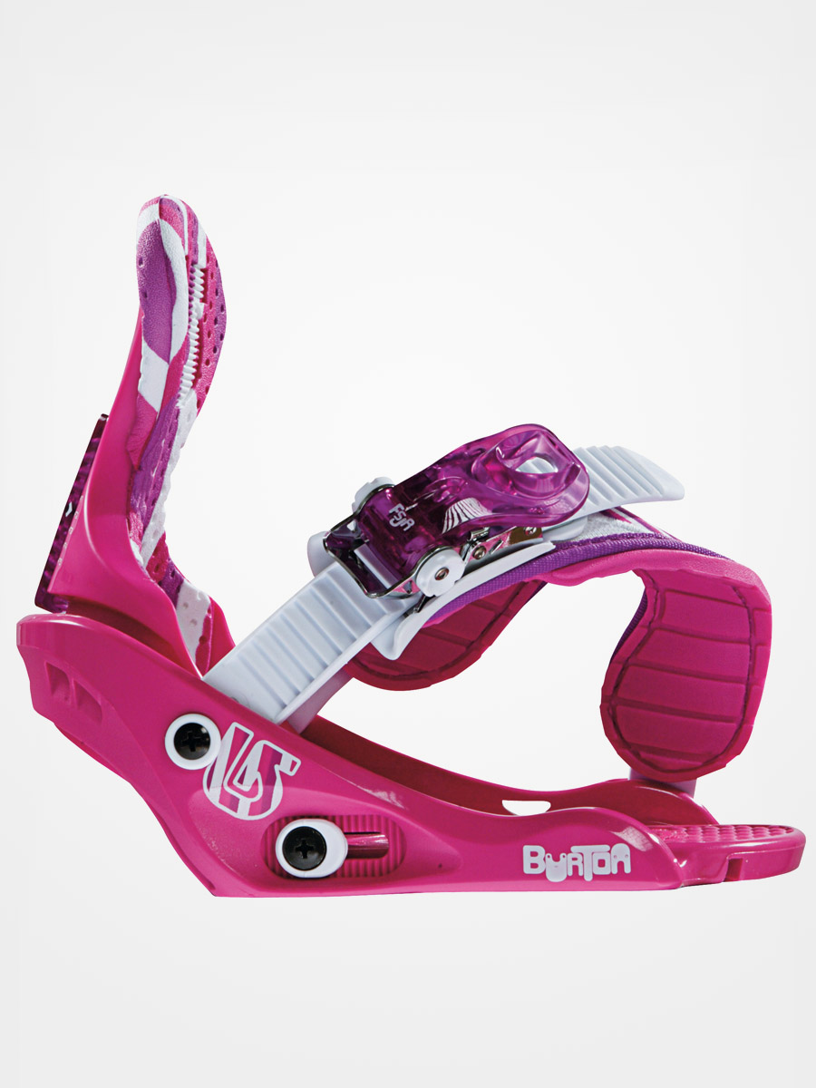 Dziecięce wiązania snowboardowe Burton Freestyle Junior (crpnk)