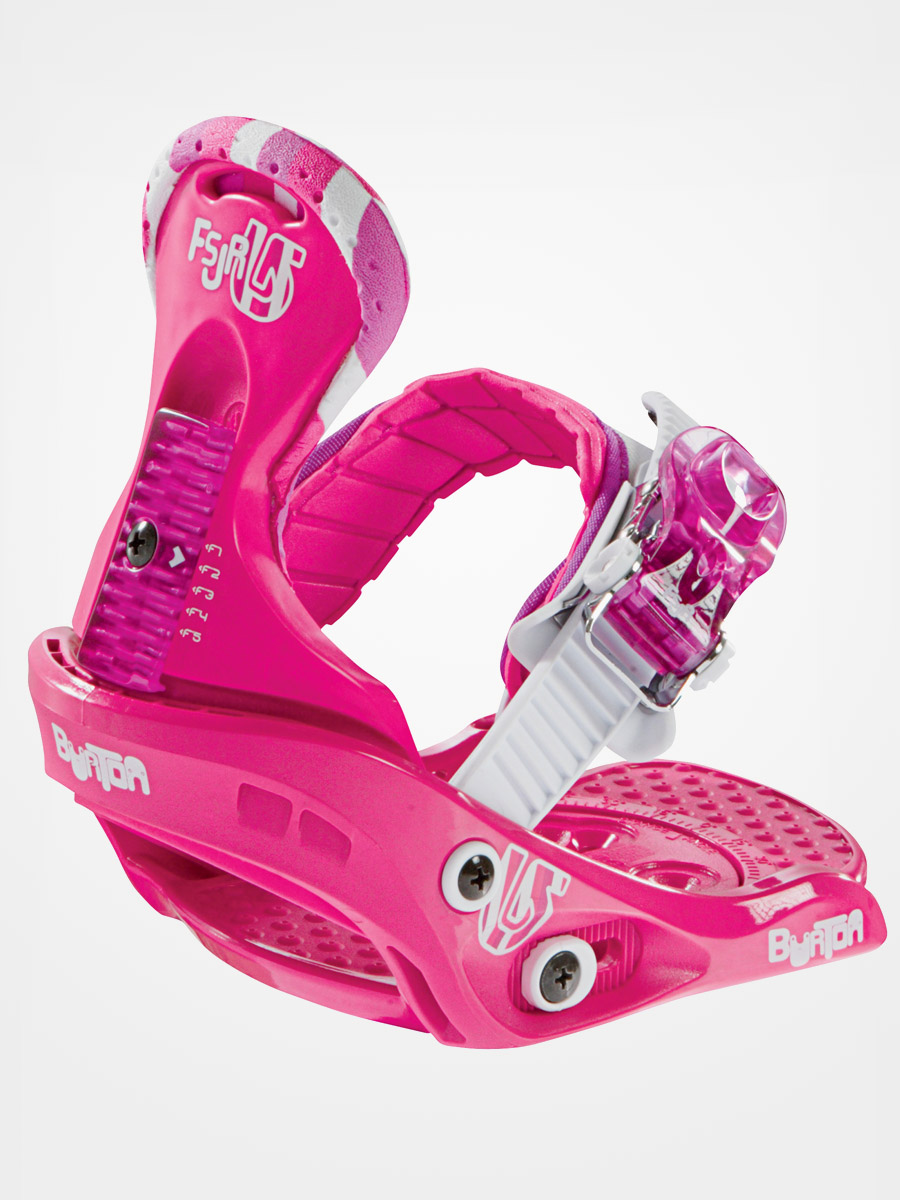 Dziecięce wiązania snowboardowe Burton Freestyle Junior (crpnk)