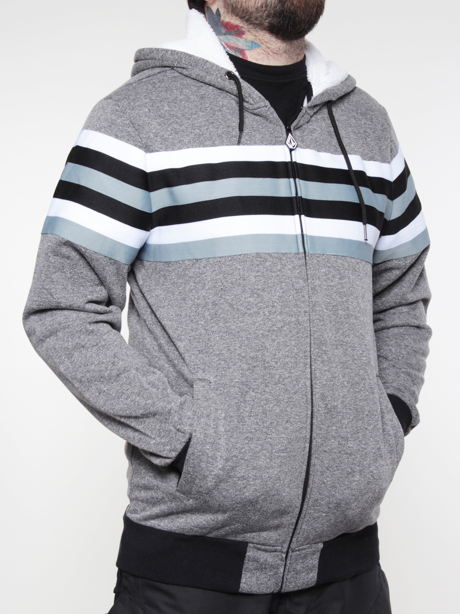 Męska Bluza z kapturem Volcom Smash (black)
