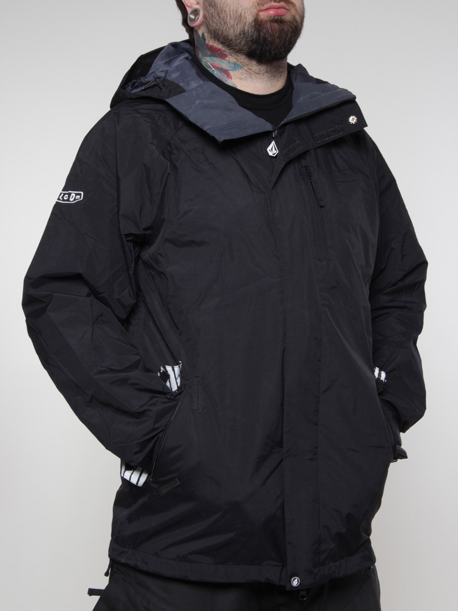 Męska Kurtka snowboardowa Volcom Singleton (blk)