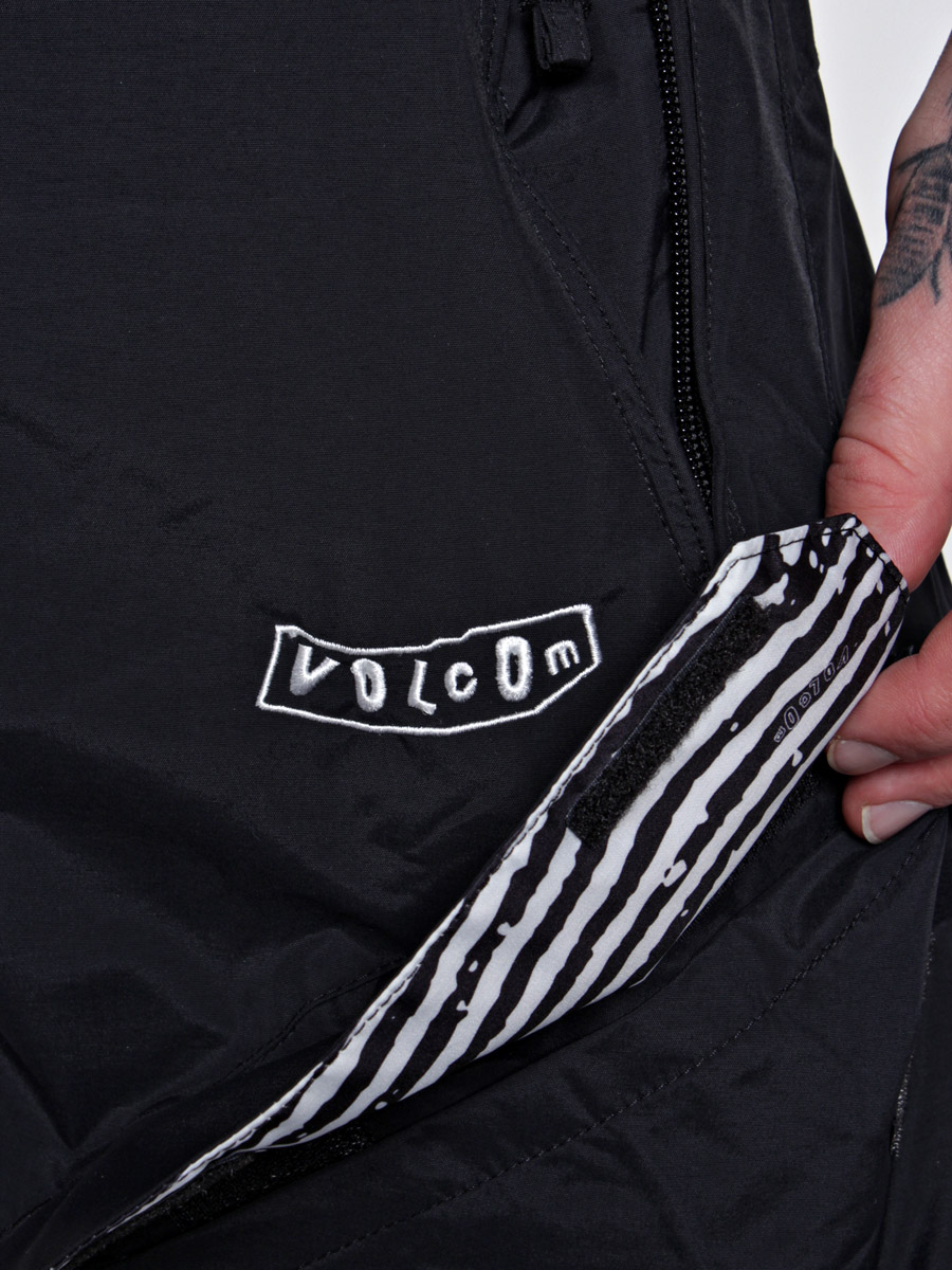 Męskie Spodnie snowboardowe Volcom Metro Cargo (blk)