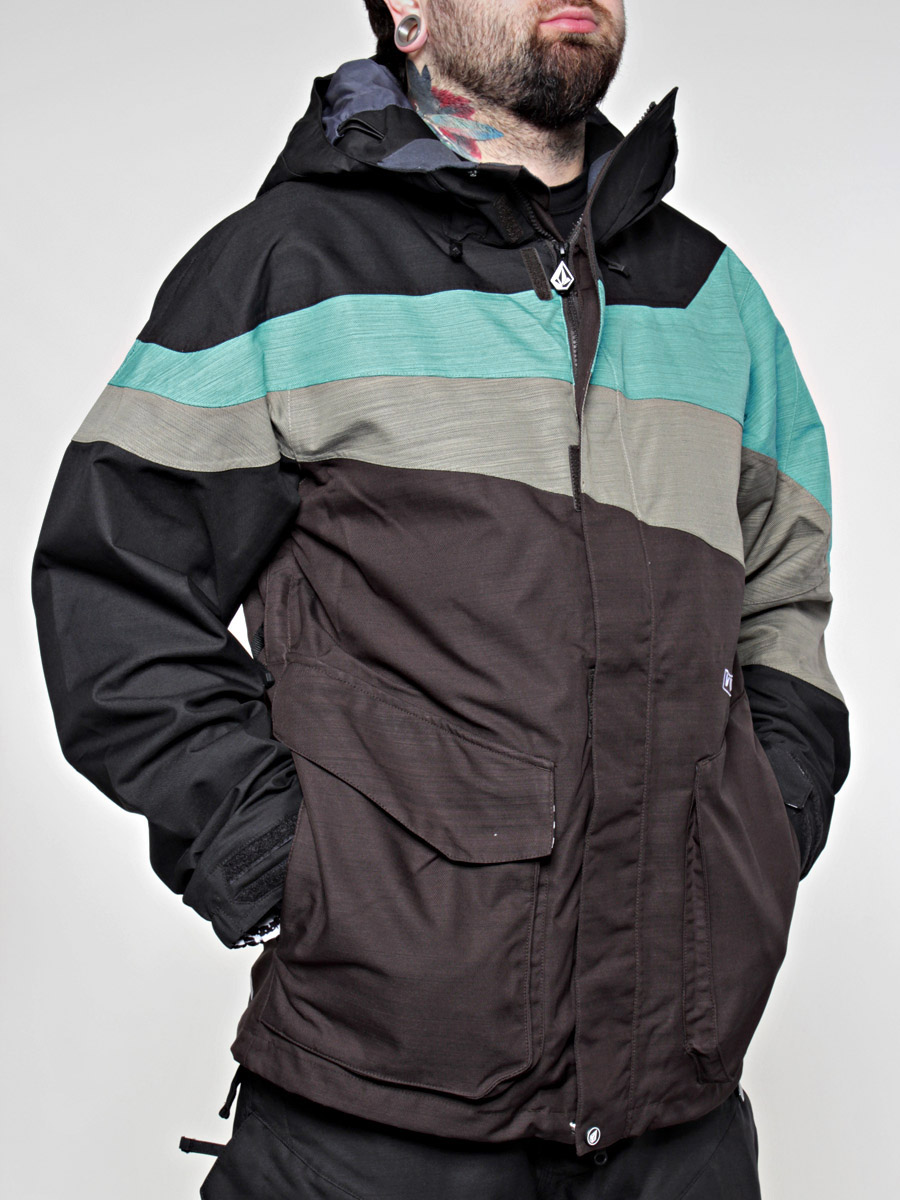 Męska Kurtka snowboardowa Volcom Accelerate (brn)