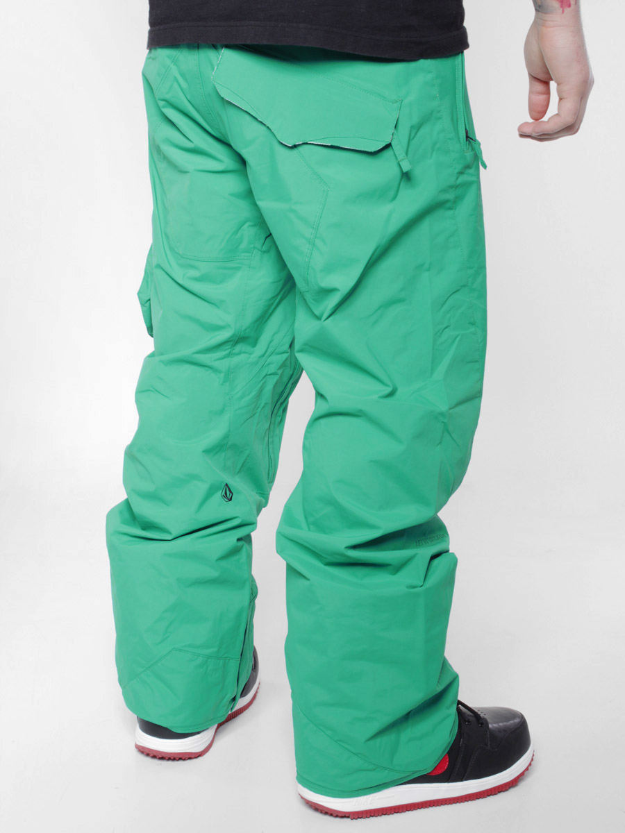 Męskie Spodnie snowboardowe Volcom Metro Cargo (grn)