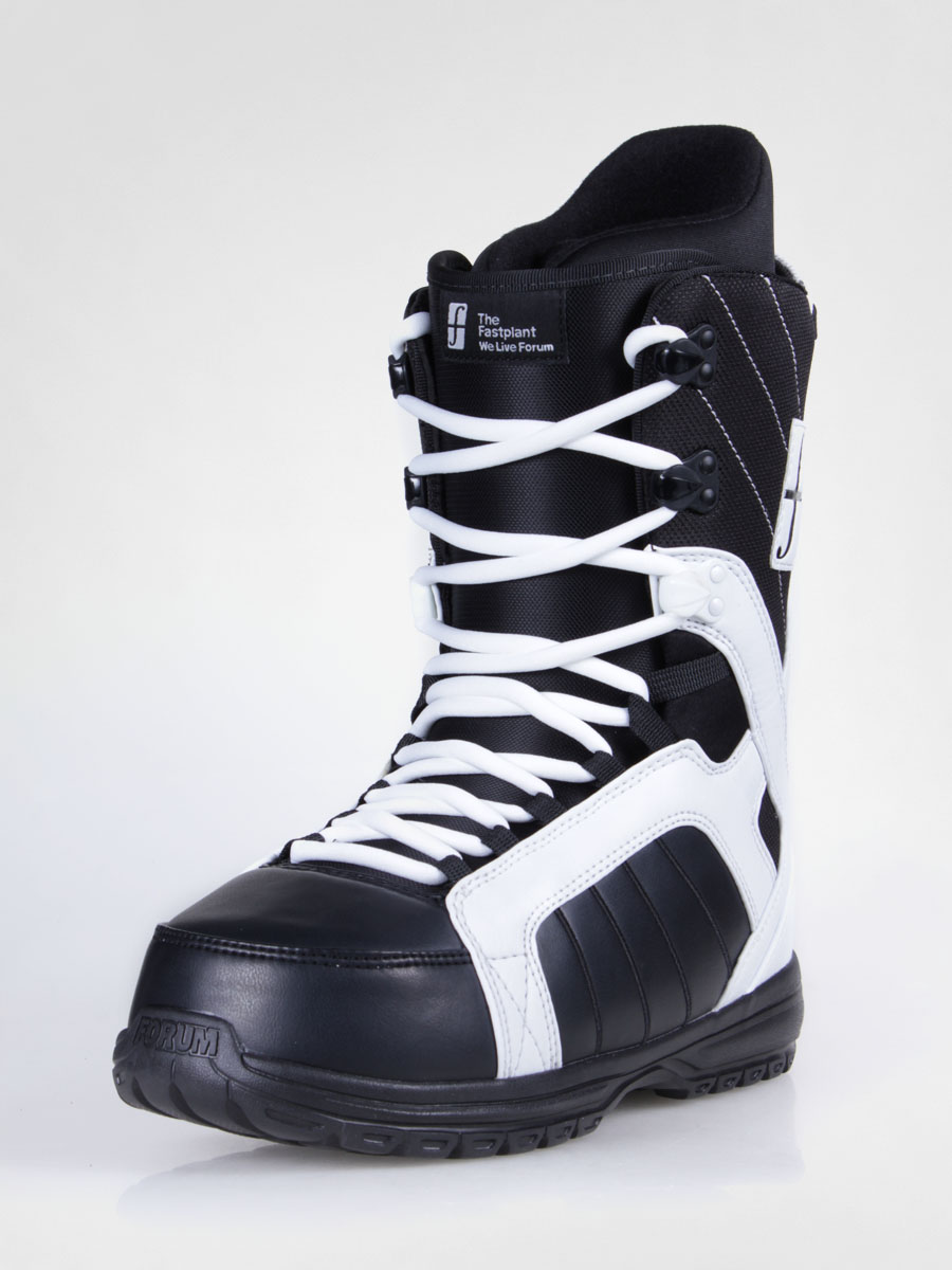 Męskie Buty snowboardowe Forum The Fastplant (white/black)