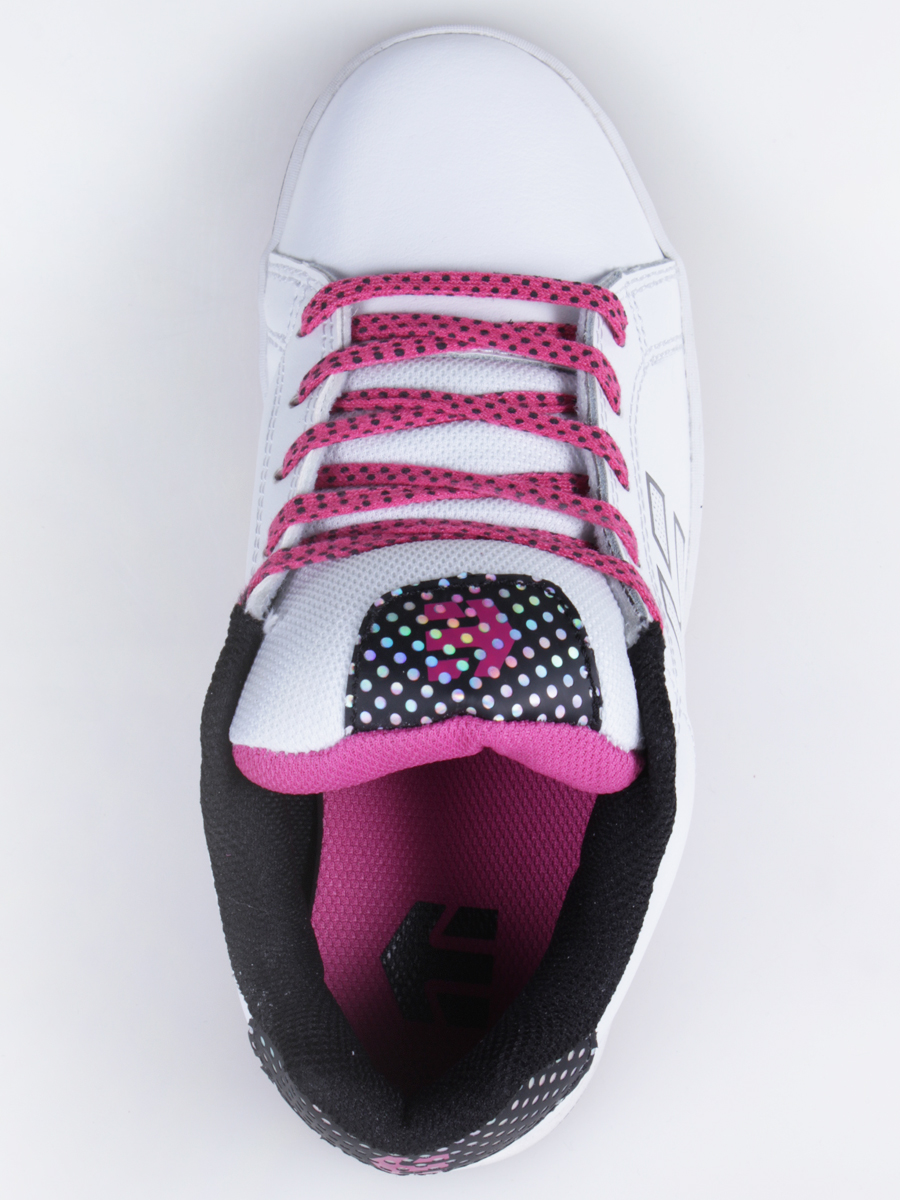 Dziecięce buty Etnies Kids Wraith (white/black/pink)