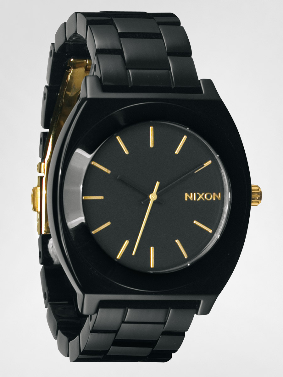 Zegarek Nixon Time Teller Acetate Wmn (all black/gold)