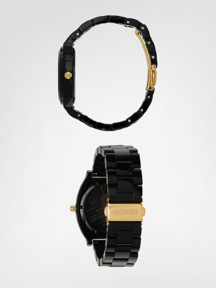 Zegarek Nixon Time Teller Acetate Wmn (all black/gold)