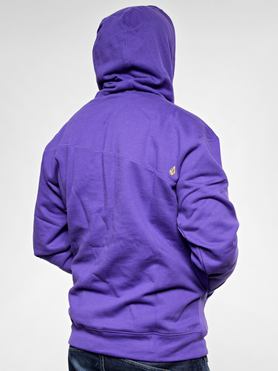 Bluza z kapturem Volcom Tri Brush Classic Pullover (pur)
