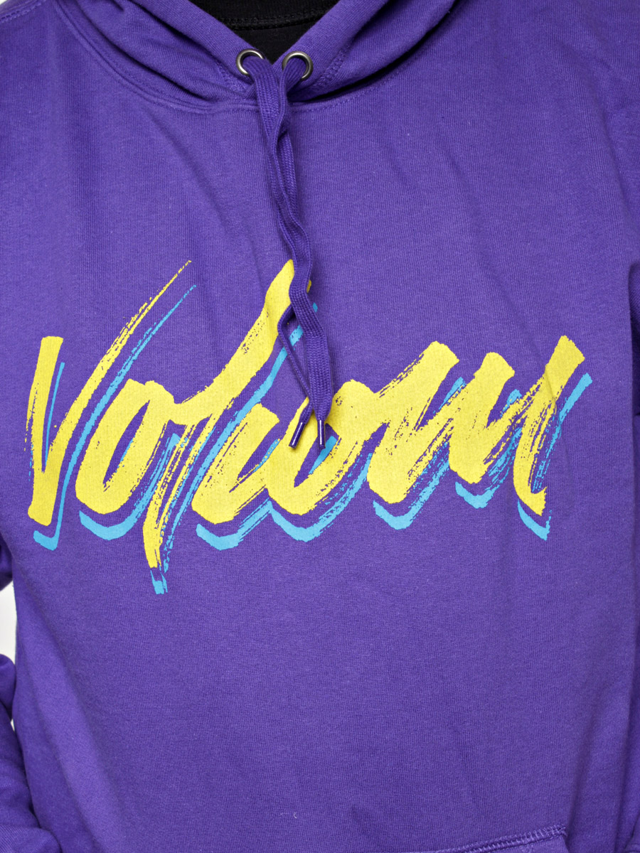 Bluza z kapturem Volcom Tri Brush Classic Pullover (pur)