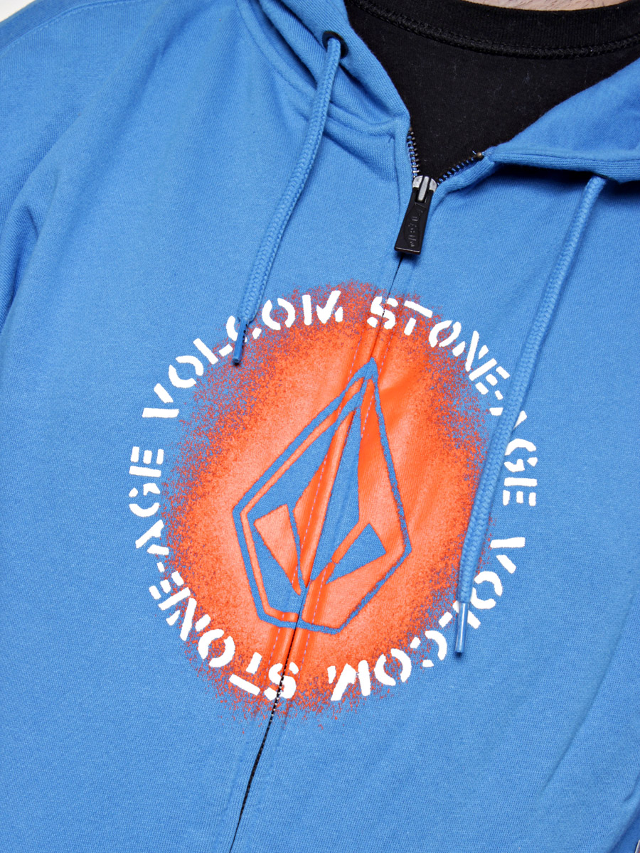Bluza z kapturem Volcom Banner Basic Hood (blu)