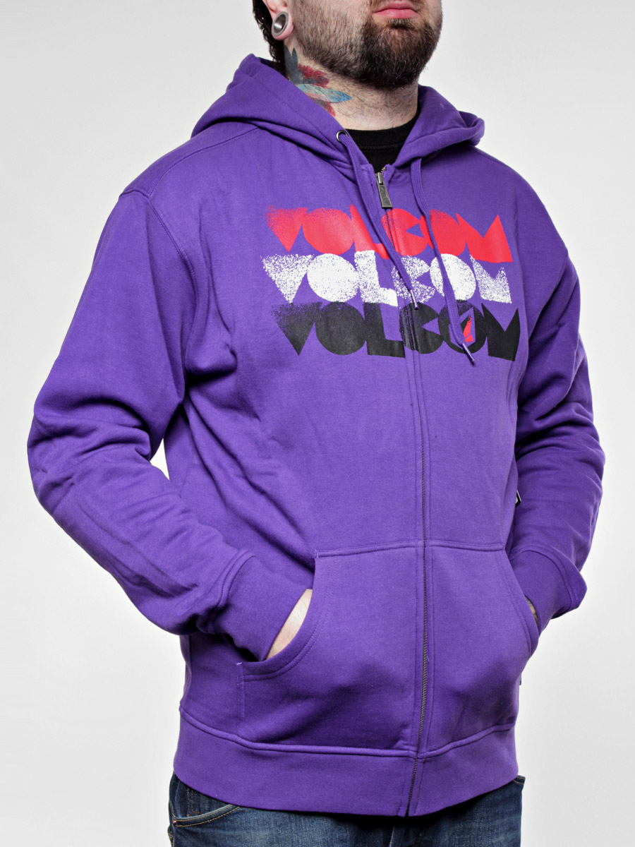 Bluza z kapturem Volcom Spray Basic Hood (pur)
