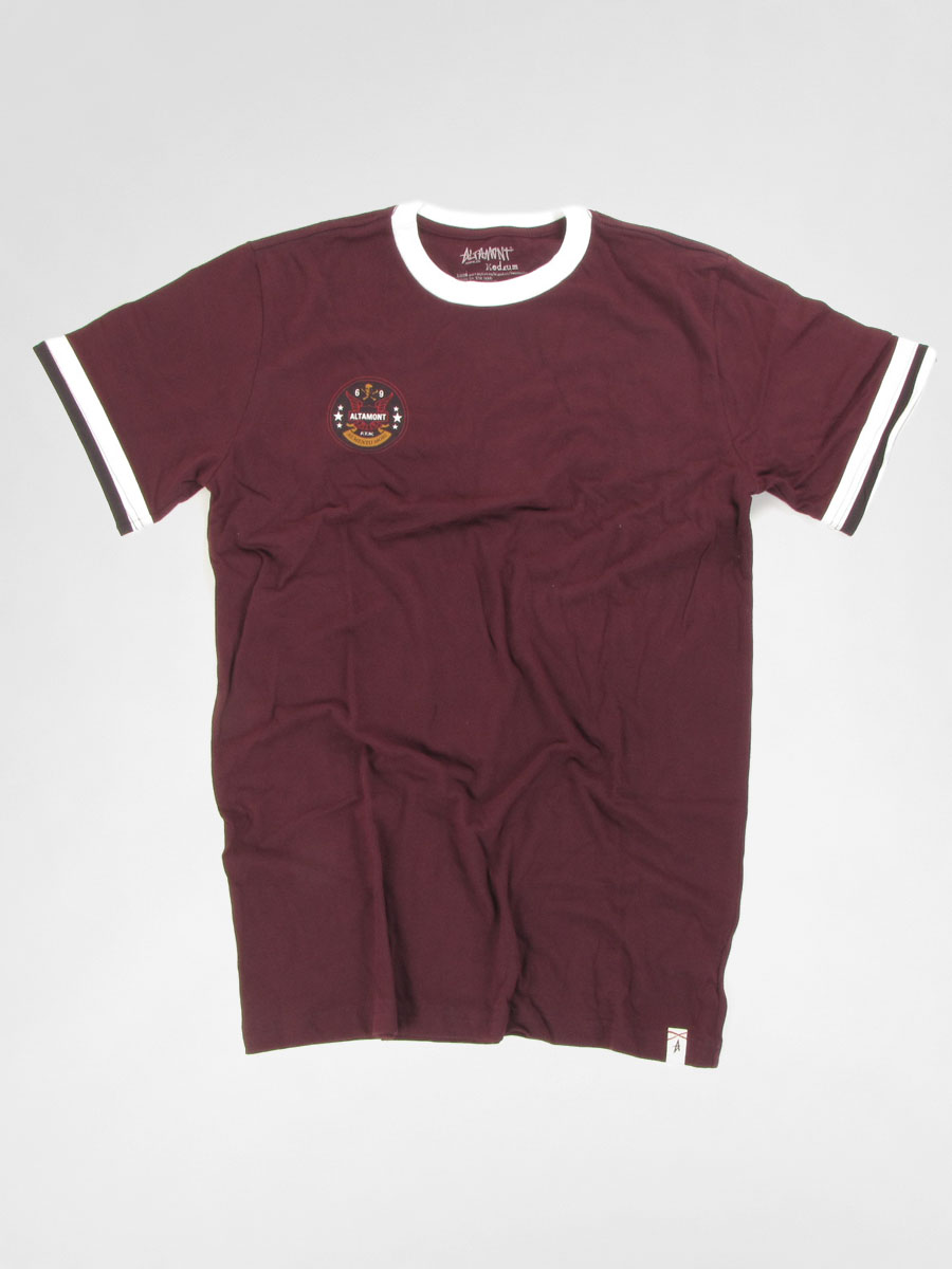 T-Shirt Altamont Dead Ringer (burgundy)