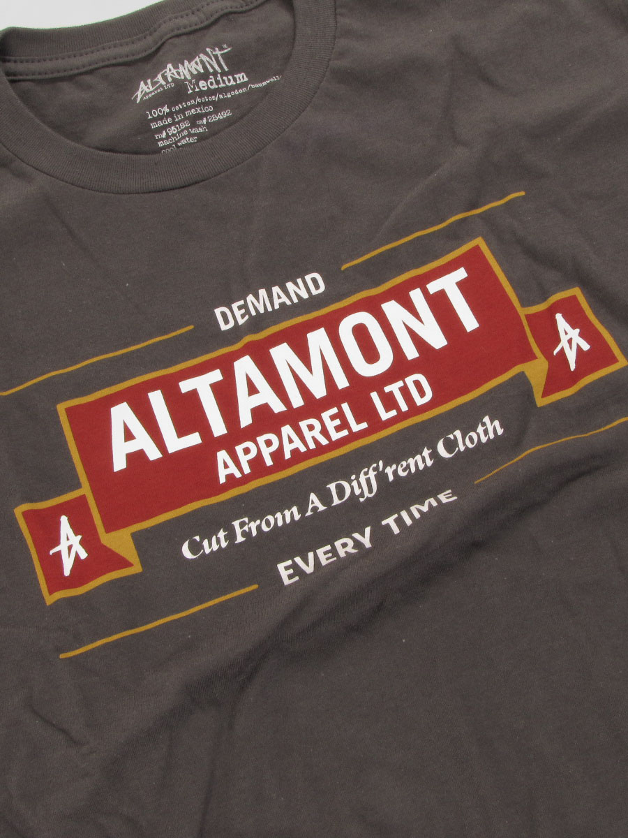 T-Shirt Altamont Demand (charcoal)