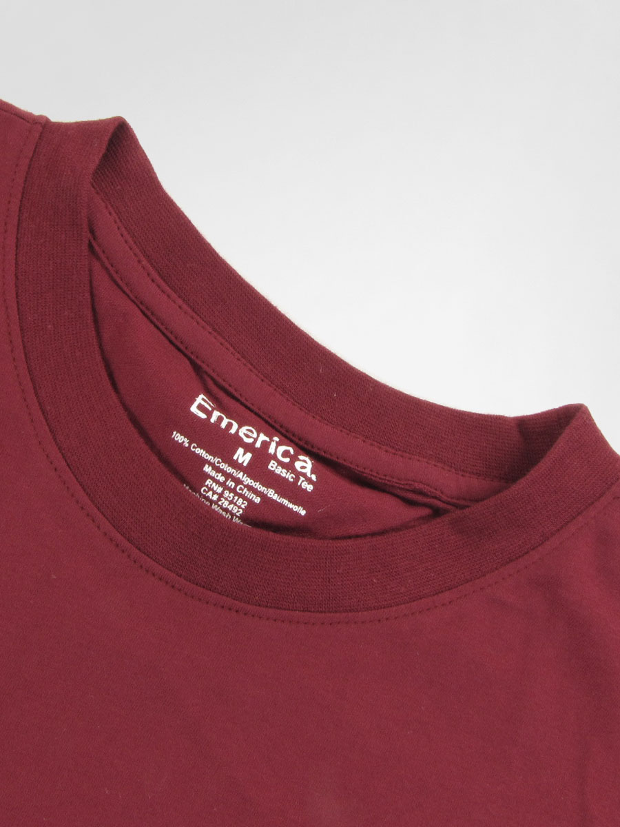 T-Shirt Emerica Fire In The Sky (maroon)