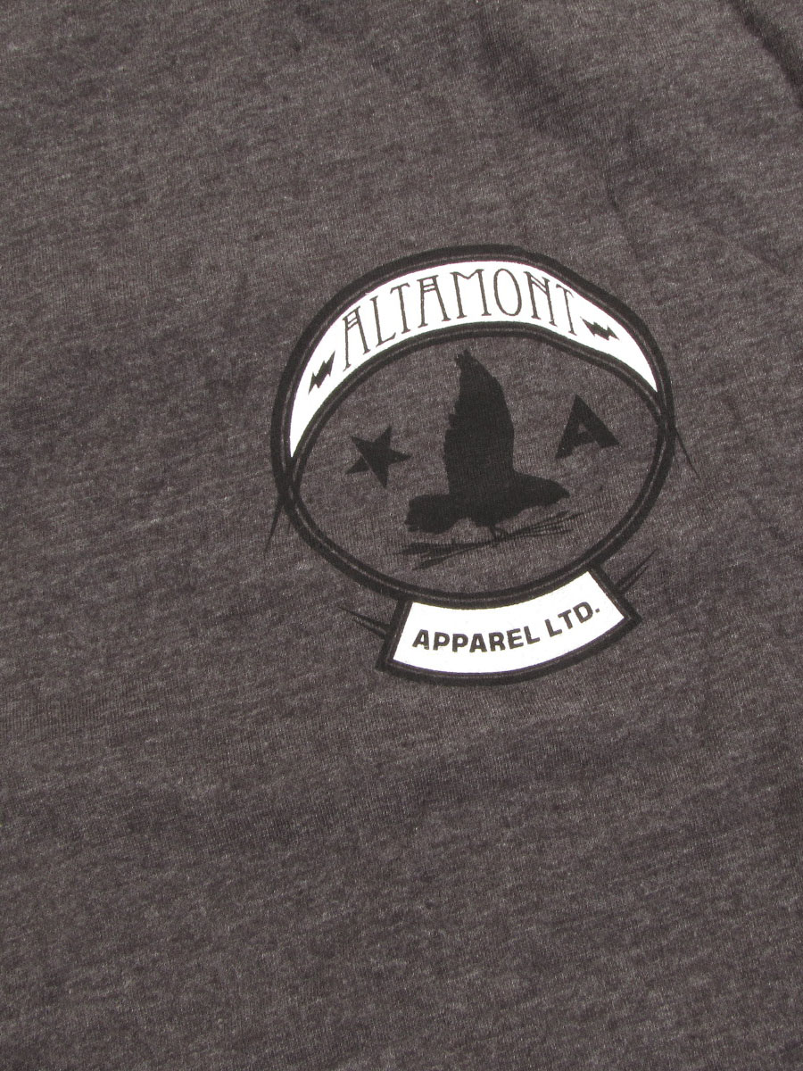 T-Shirt Altamont Volta (charcoal/ heather)
