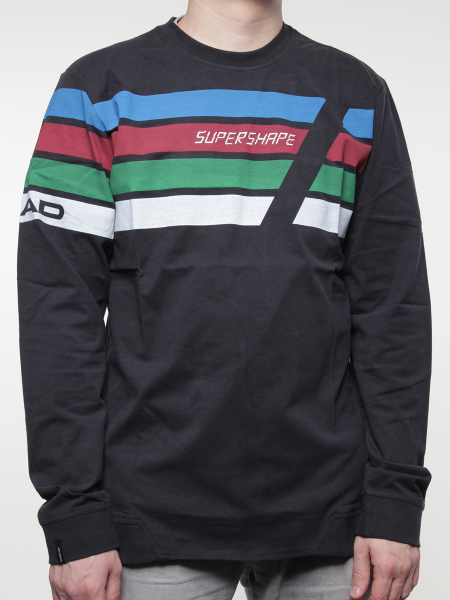 Longsleeve Head Super Shape (bk)