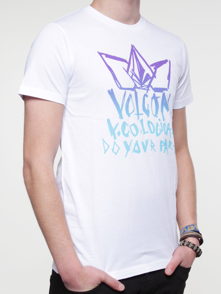 T-Shirt Volcom Do Your Part V.Co-Logical (wht)