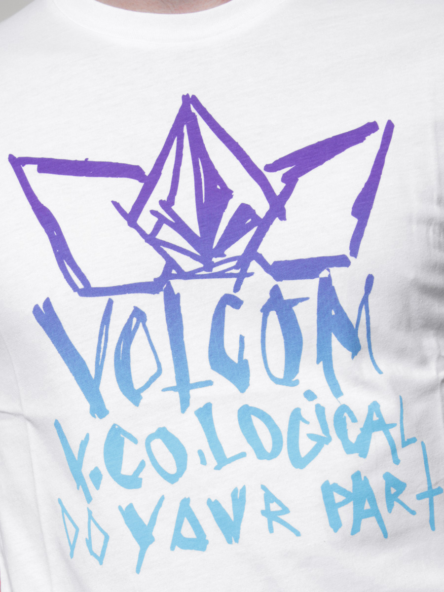 T-Shirt Volcom Do Your Part V.Co-Logical (wht)