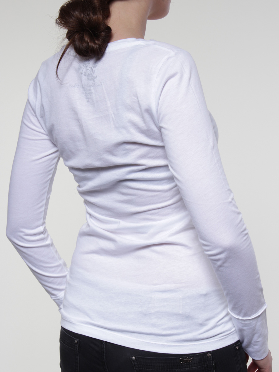 Longsleeve Element Slouch Wmn (white)