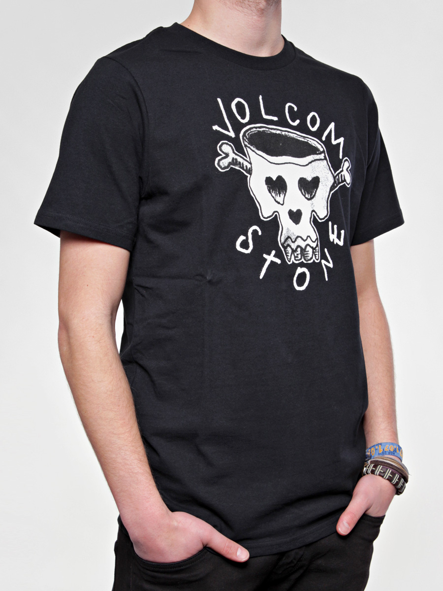 T-Shirt Volcom Heart Stone (blk)