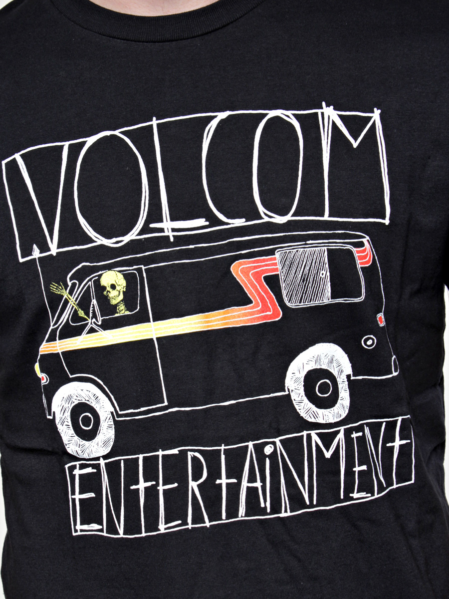 T-Shirt Volcom Going Places (blk)