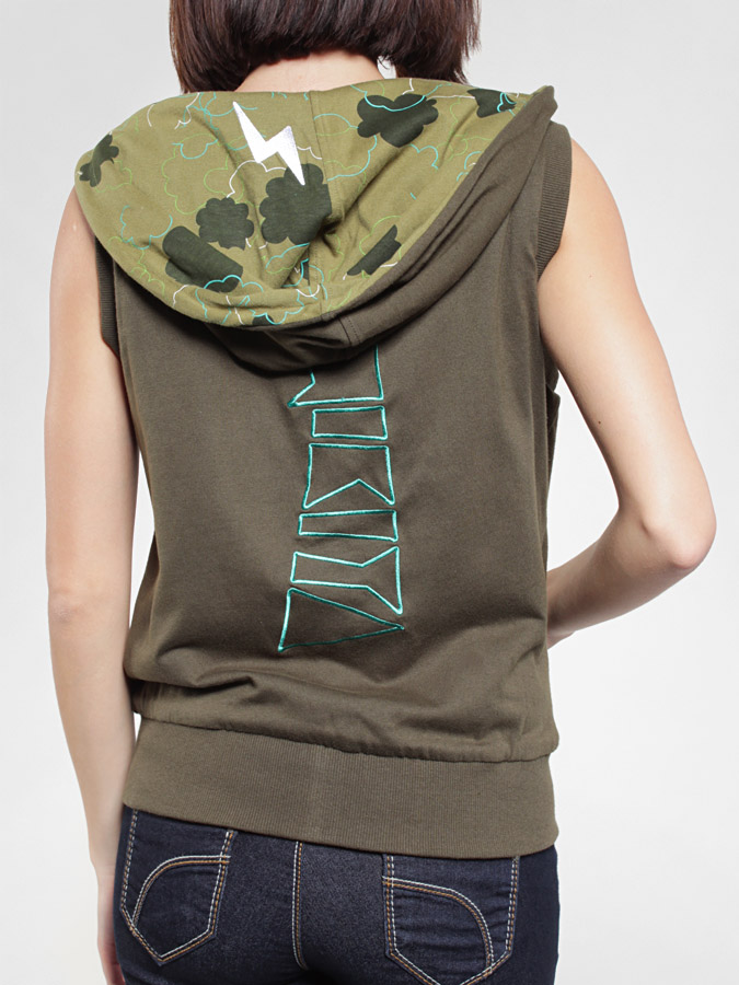 Bezrękawnik Nikita Jacqueline Wmn (olive/ army green)