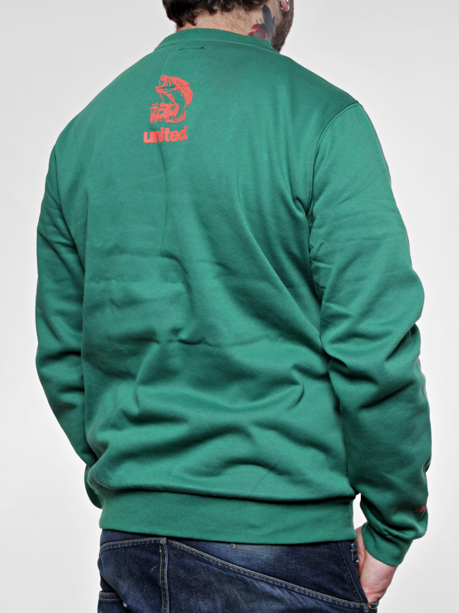 Bluza Etnies United Fleece Crew (kelly green)