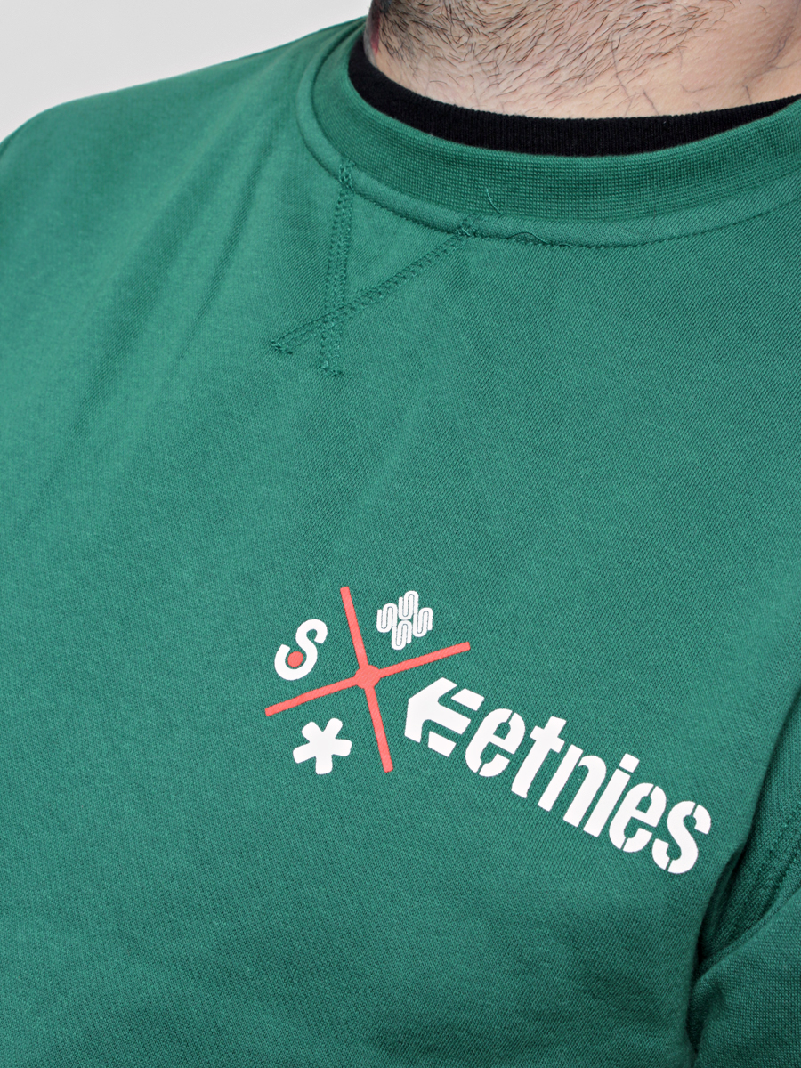Bluza Etnies United Fleece Crew (kelly green)