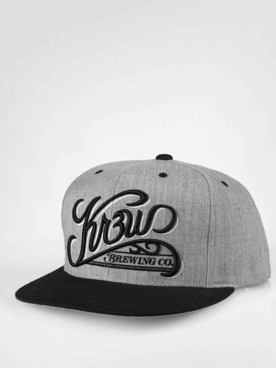Czapka z daszkiem Kr3w Brew (grey heather)