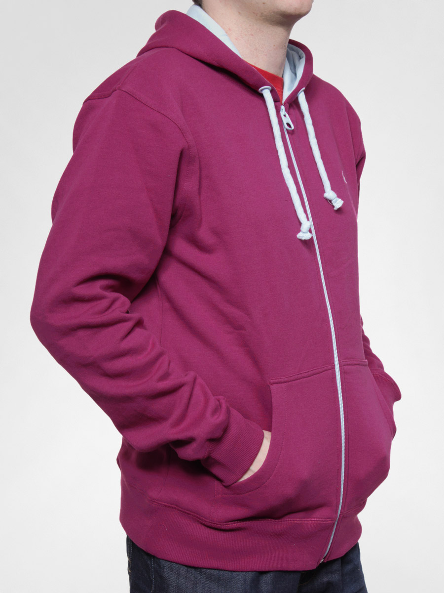 Bluza z kapturem Quiksilver 032 ZHD (berry)