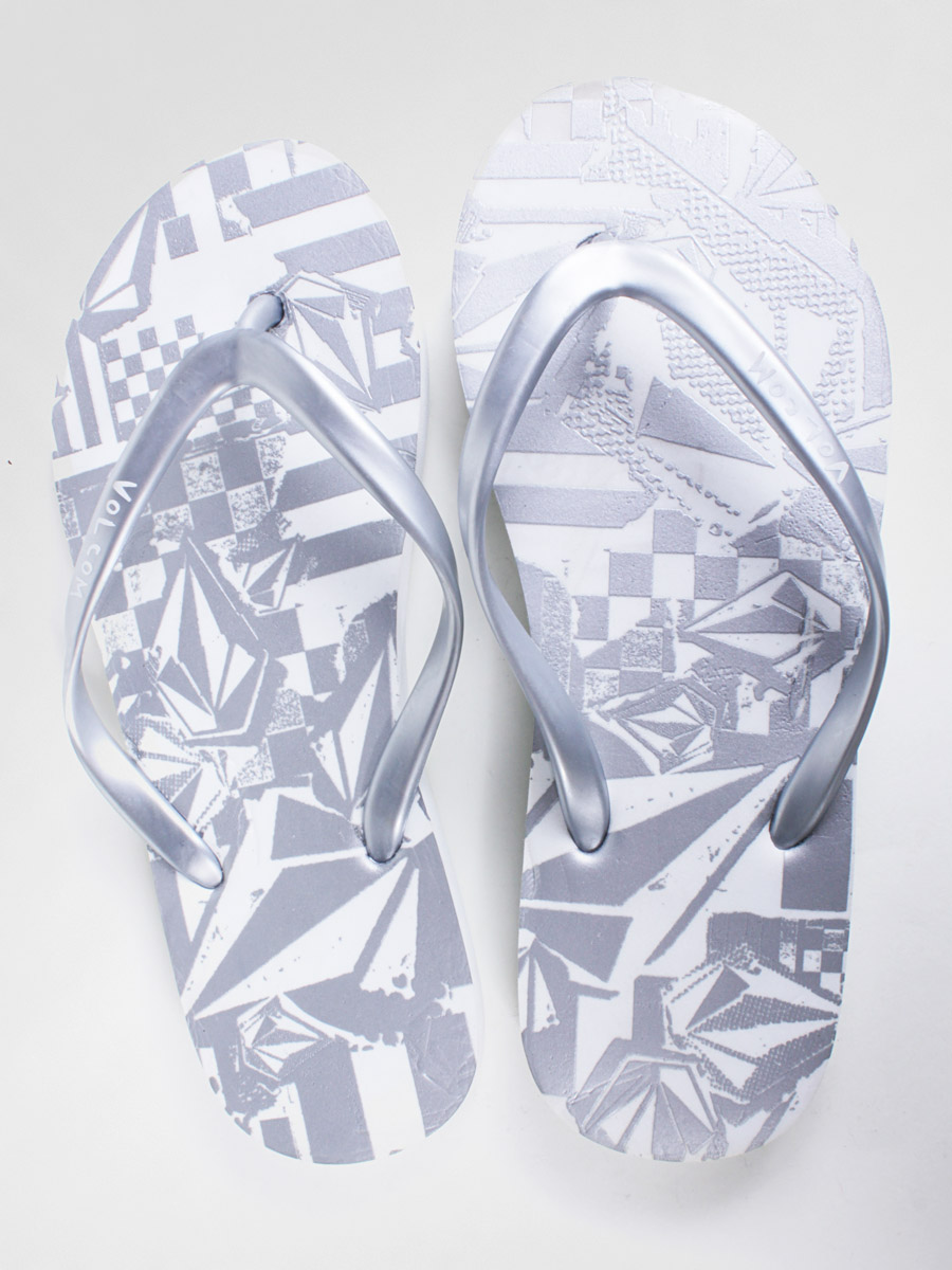 Klapki Volcom Slim Wmn (silver)