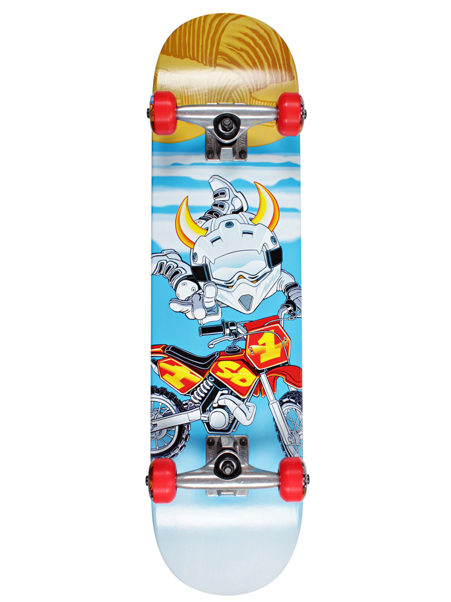 Deskorolka Speed Demons Indy-Flip Complete 7.6'' (blue)